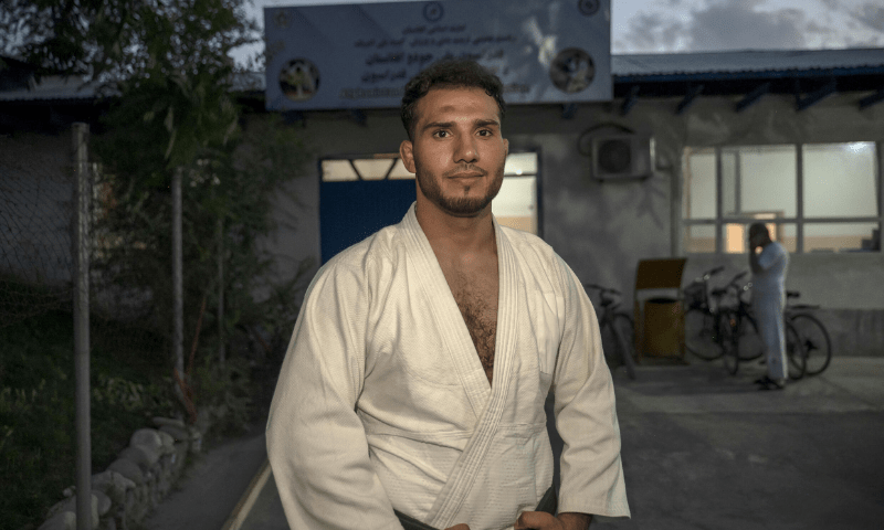 Olympics a lone flame in the afghan night faizads judo dream burns bright 2024 07 21 03 31 51