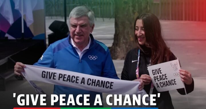 🕊️  IOC’s Bach Calls Olympic Athletes ‘Peace Ambassadors’ at Village Visit 🕊️