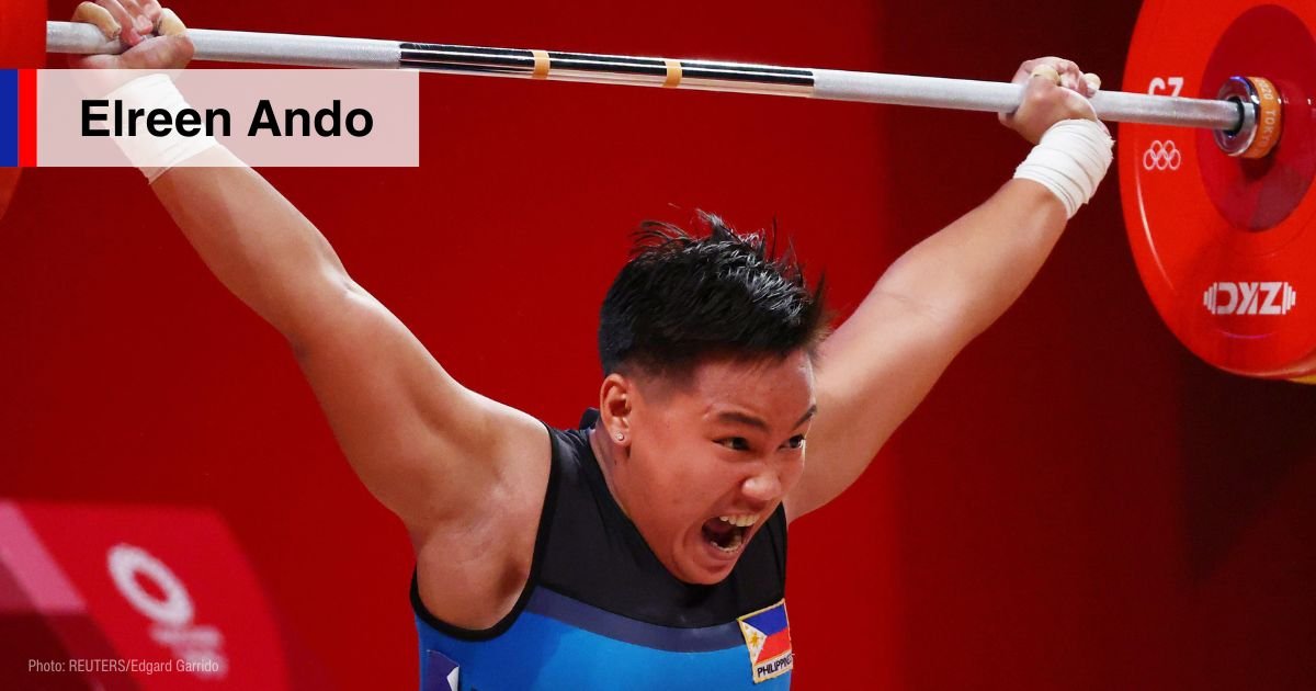 Olympics meet our olympians time is now for weightlifting ace elreen ando in return to olympic stage 2024 07 21 07 02 15