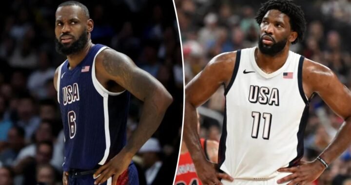 The Shadow of Time: Embiid’s Concerns About LeBron James’ Age in the 2024 Olympics 🏀🏆