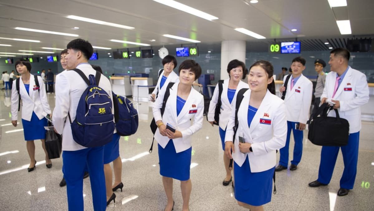 Olympics north korean athletes embark on a journey to the city of lights 2024 07 21 13 41 33