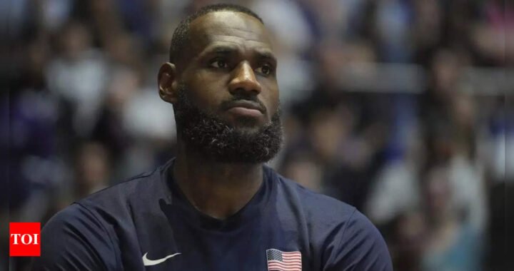 🏀👑  LeBron James: Guiding the Stars and Stripes in Paris 2024  🏀👑