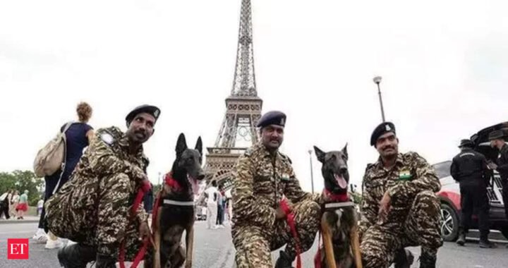 🐶 **Indian K9 Soldiers to Provide Security at the Paris Olympics** 🐶